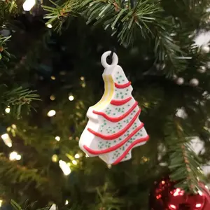 Christmas Tree Cake Ornament - Festive Home Decoration