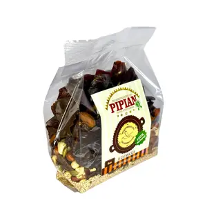Nicomex - Pipián - Mexican Pipian sauce - Package ready to prepare Mexican Pipian sauce from Puebla. Mixture of 100% natural dried chillies and spices ready to prepare. Small package 8oz for 8 servings.