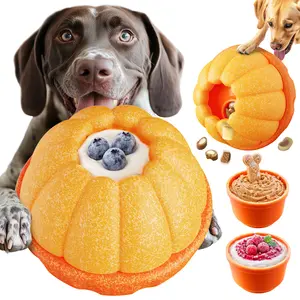 KADTC 3-in-1 Durable Dog FrostLick Toy U.S. Brand & Design Long-Lasting Large Capacity Fillable Treat Ball & Freeze-and-Play Lick Cup & Food Dispenser, Indestructible Chew Toy for Dogs Boredom Buster