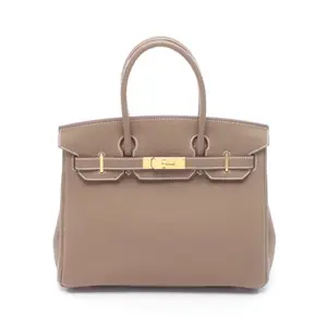 Pre-owned HERMÈS Calfskin Shoulder Bags Hermes Birkin30 Togo