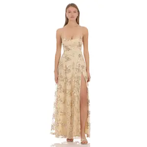 Lucy In The Sky Holly Embellished Maxi Dress