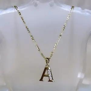 Figaro Style Initial Letter Chain