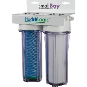 Hydro-Logic Small Boy De-Chlorinator & Sediment Filter (HLSB) | 99% Chlorine Removal for Hydroponics & Gardening