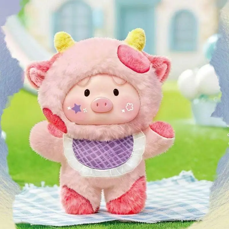 QU-Little Pig TuTu-Moe Friend Cosplay Society Plush Cute Doll Hanging Accessory Pop Culture Blind Box Pig Blind Box Authentic