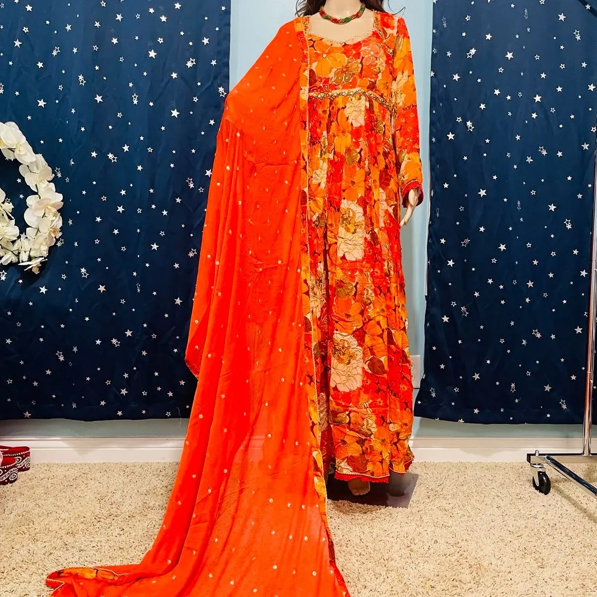 2 Piece Alia cut Anarkali set