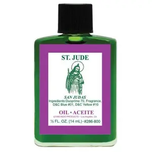 Indio Saint Jude Oil 1/2 fl. oz (Aceite Espiritual San Judas Tadeo) when you have a difficult case or problem