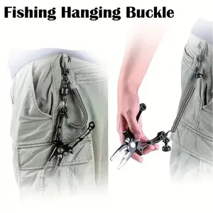 Magnetic Fishing Rope with Quick-Release Buckle, Anti-Loss, Portable, Suitable for Fishing, Mountaineering, Cycling, Outdoor, Strong for Outdoor Fishing