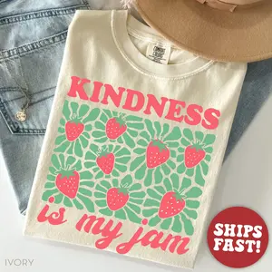 Comfort Colors Kindness Shirt Teacher T Shirt Christian Shirt Positive Tee, Mental Health Gifts