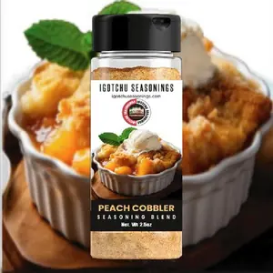 Peach Cobbler, Igotchu Seasonings— Flavorful Spice Blend