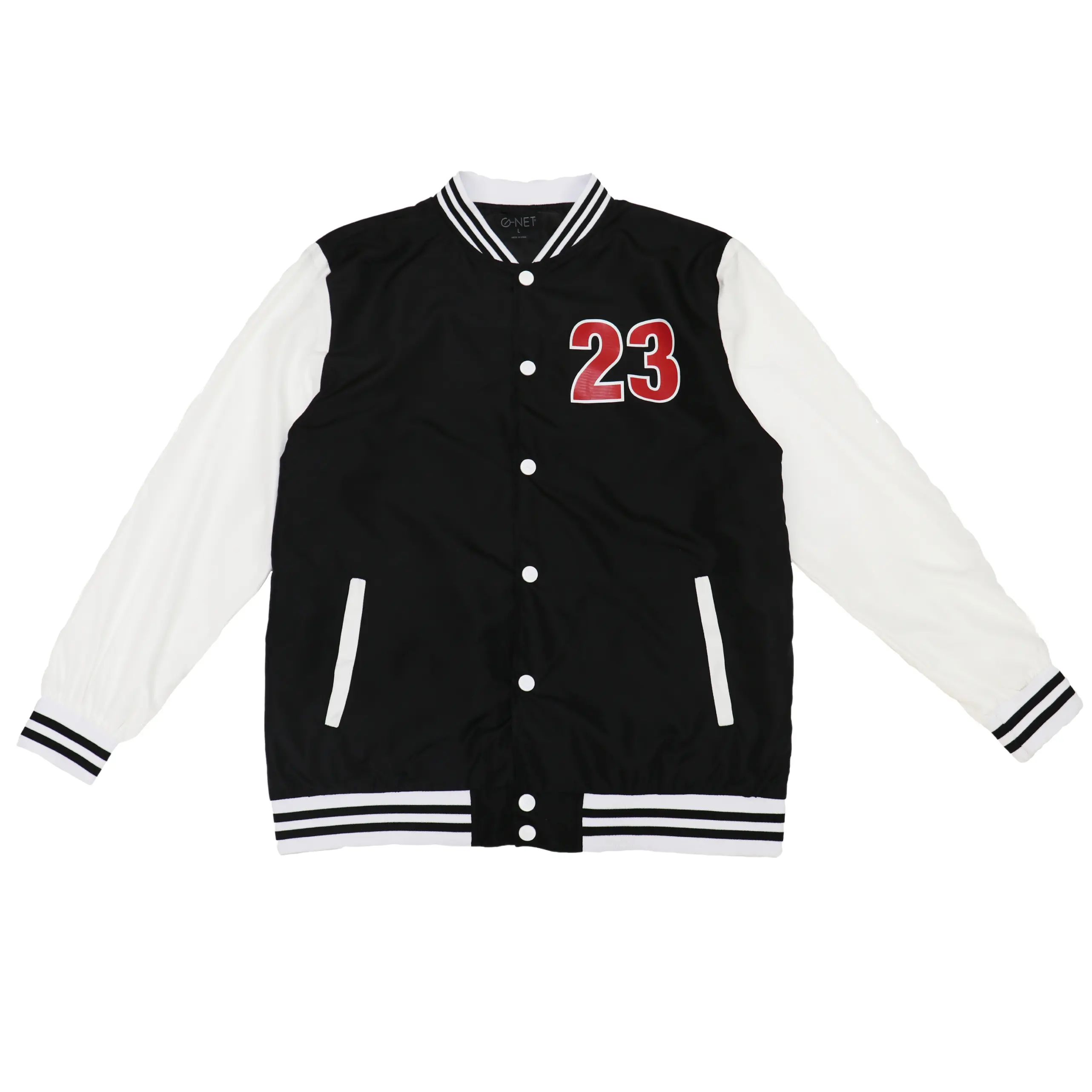Men's Windbreaker Varsity Jacket with Screen print