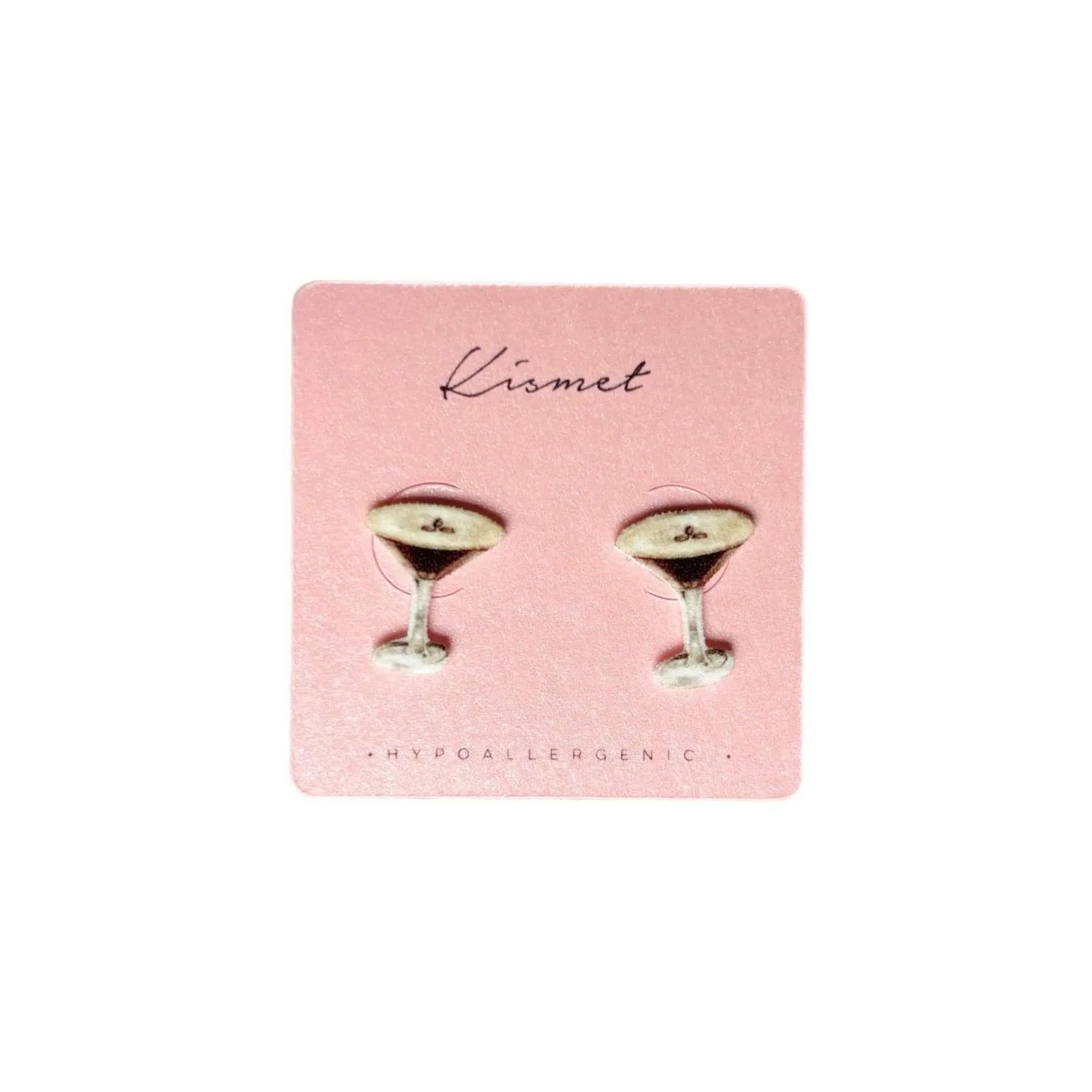 Espresso Martini Stud Earrings