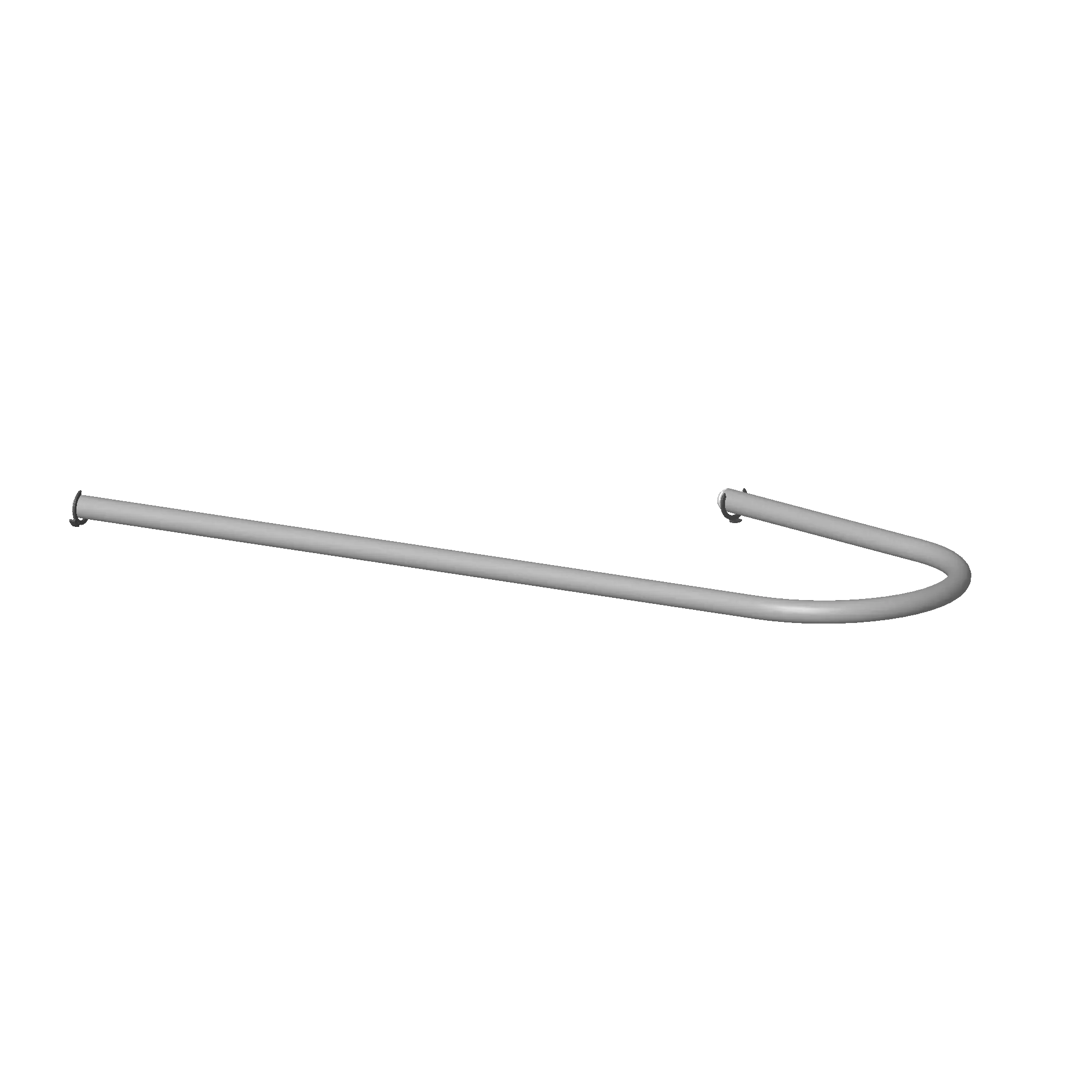 Dornbracht 9030030660090 Tube With Retaining Rings Ø 12 X 1,5 X 1200 Mm