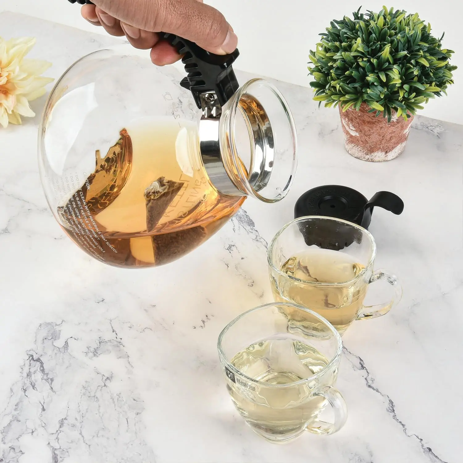 large glass wine 20 Inch Giant Novelty Clear Wine Glass and Cork Holder main image 0