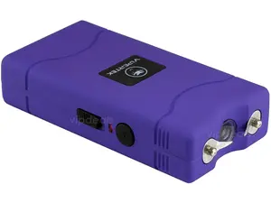 VIPERTEK VTS-880 Mini LED Flashlight – Compact Purple, Built-in Light, Portable Design