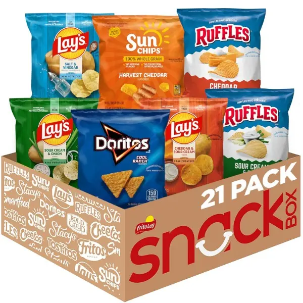 Tangy Favorites Mix, Variety Pack of Chips (Pack of 21)