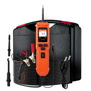 VEVOR Automotive Circuit Tester, 8 - 35 DCV Power Circuit Probe Tester with TFT Color Display and Lighting, Automotive Power Tester Probe with 13 ft/ 4 m Cable, ABS Shell Electrical Detector FinderVEVOR Super Brand Day