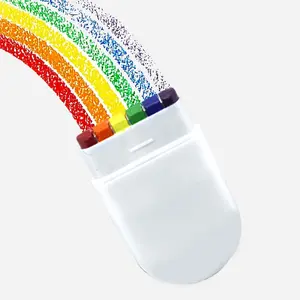 6 Color Rainbow Face Paint Crayons • Halloween Face Painting Sticks