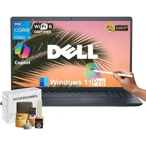 Dell Inspiron 15 3530 Touchscreen Laptop Computer - 64GB RAM, 2TB SSD, Intel 10-Core i5 1334U(up to 4.6GHz), 15.6'' FHD IPS, Intel UHD Graphics, Win 11 Pro, Wi-Fi 6, HDMI, w/Accessories