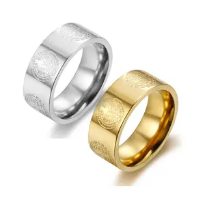 1pc High Quality Steel Hand Decoration Cross Men's Punk Ring