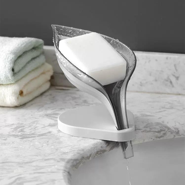 Soap Holder Sink Sponge Drain Box Creative Suction Cup