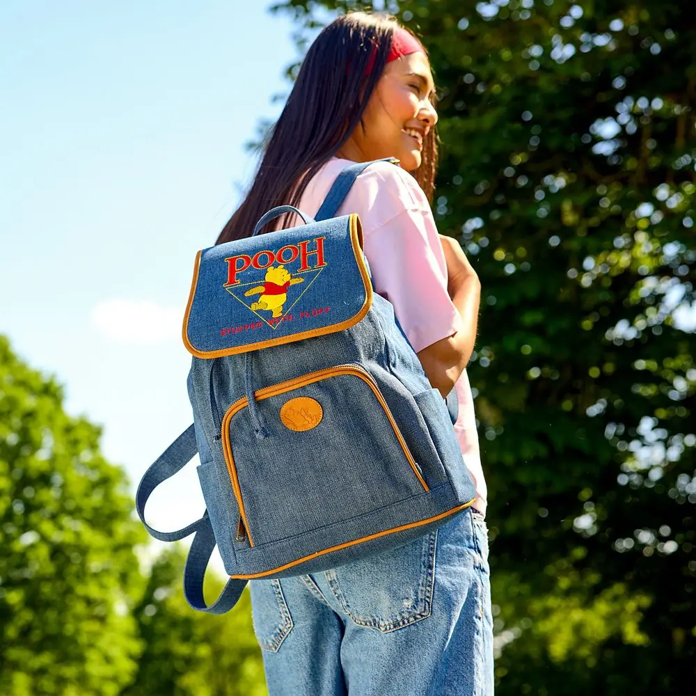 Disney Store Winnie the Pooh Denim Backpack – Exclusive  display picture 3