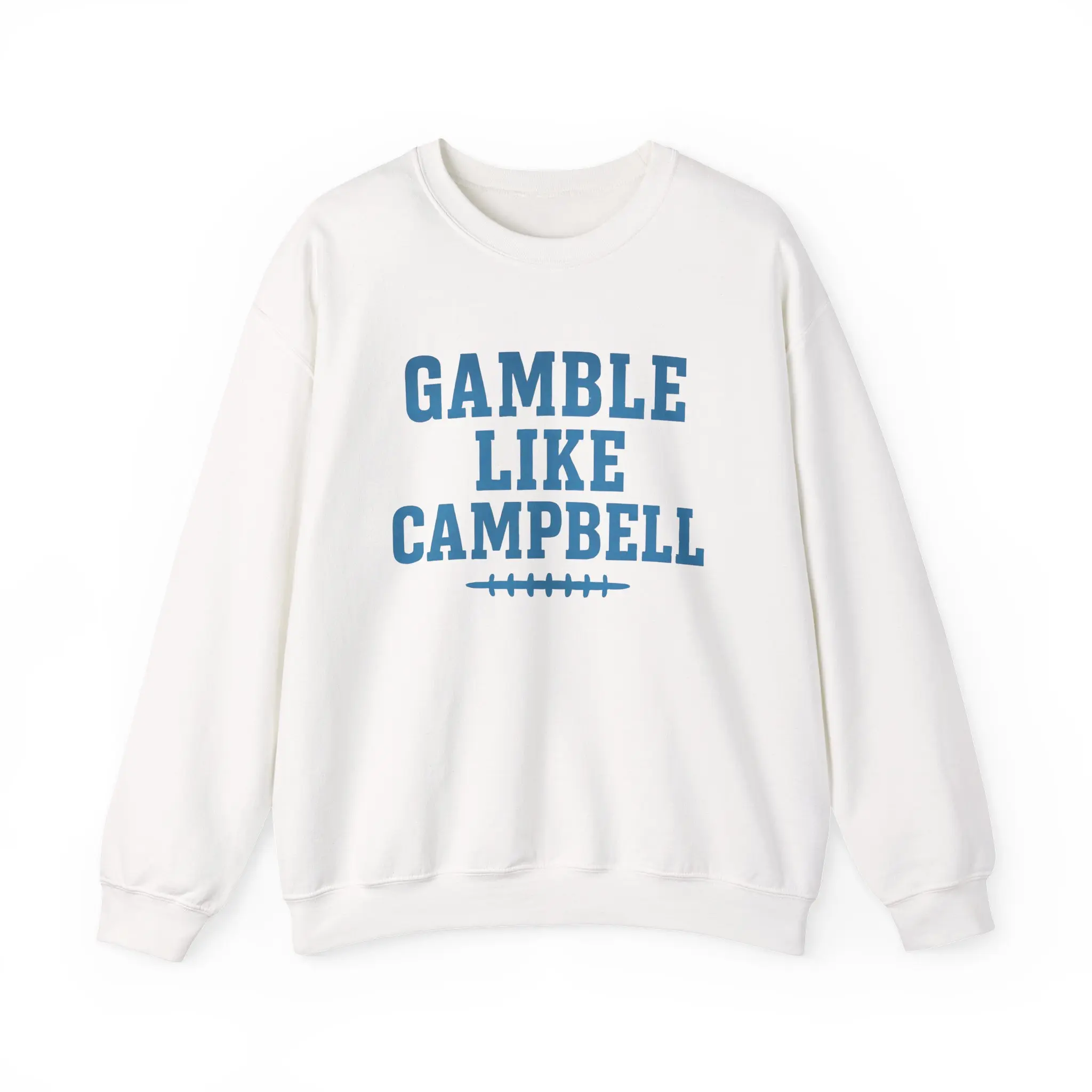 Gamble Like Campbell Sweatshirt, Detroit Football Sweatshirt, Vintage Detroit Crewneck Sweatshirt, Lions Game Day Sweatshirt, Dan Campbell