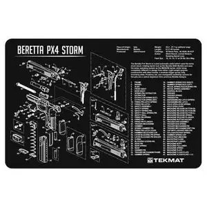 TEKMAT ARMORERS BENCH MAT 11"x17" BERETTA PX4 PISTOL