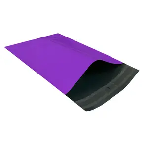 UOFFICE Purple Poly Mailer Envelopes 7.5" x 10.5" Pack of 200 Low Cost Protection Easy Pack and Ship