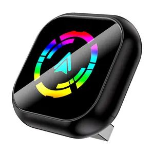 2026 Wireless CarPlay Adapter for iPhone/Android - Quick Connect, Hands-free Calling Support, CarPlay Dongle with Electronic Charger