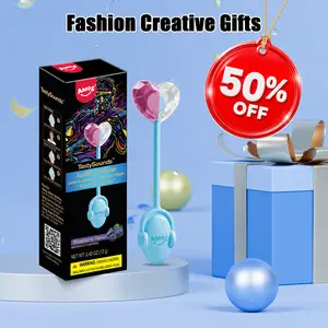 AMOS TastySounds Audio Lollipop Candy Gift – Heart-Shaped Music Lollipop, Sweet Strawberry & Berry Flavors, Cute Tech Candy, Romantic Creative Gift, Individually Wrapped Surprise-2
