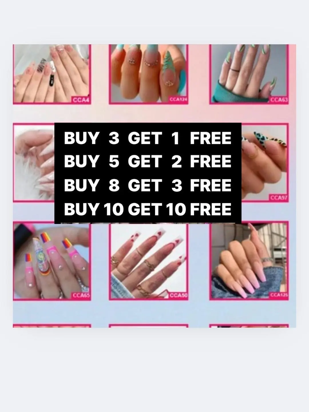 24 New Style Fashion Press, Artificial Nails, False Design