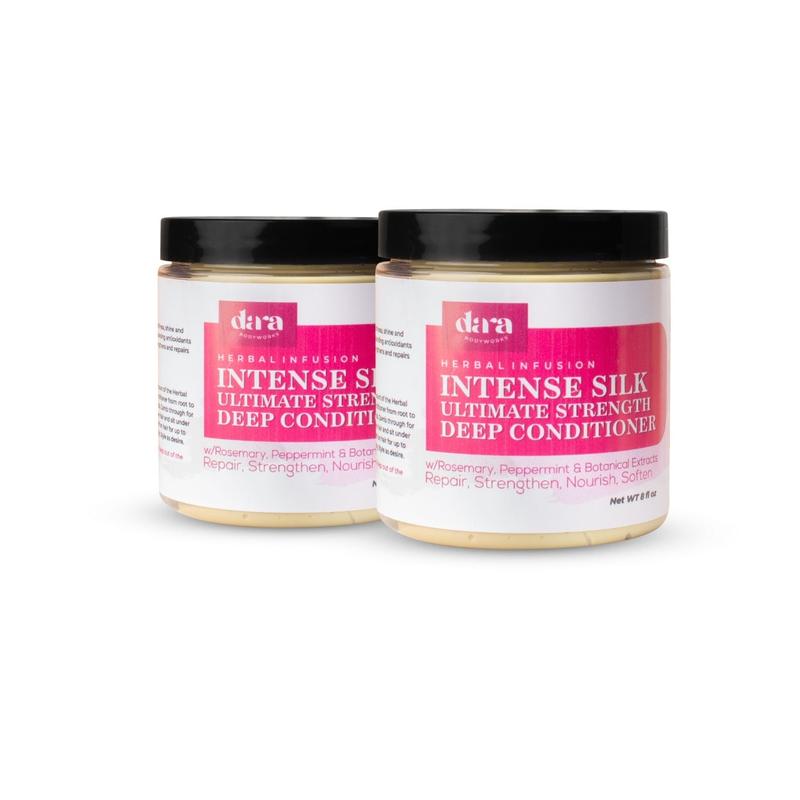 Herbal Infusion Intense Silk Ultimate Strength Deep Conditioner- Dara Bodyworks