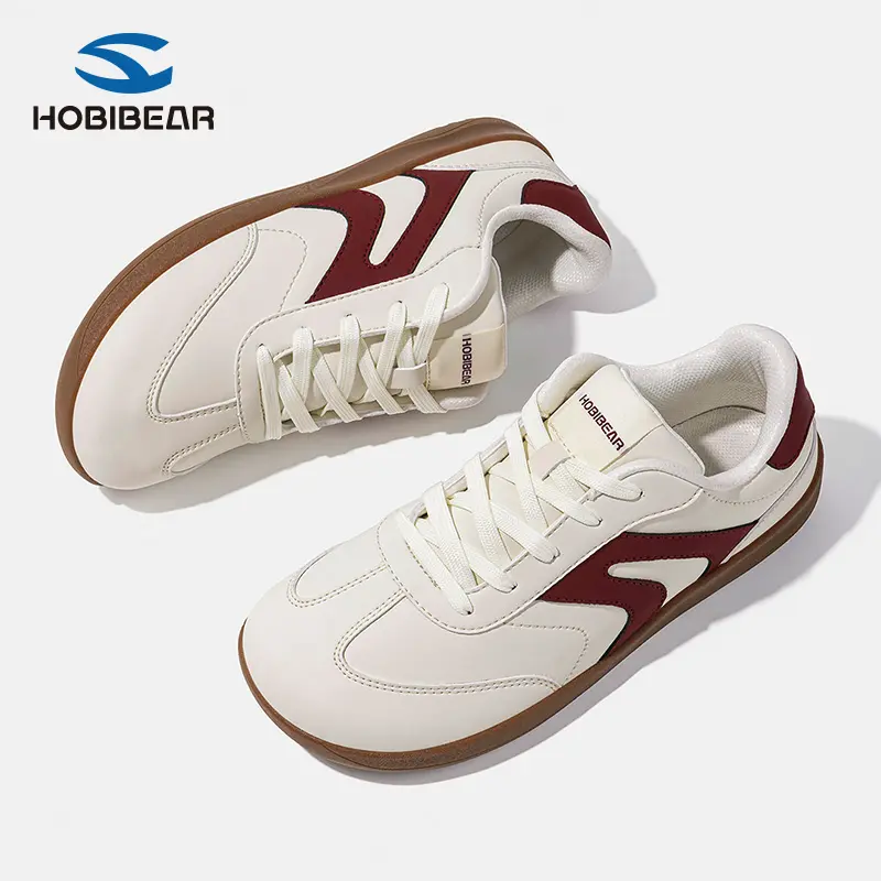 HOBIBEAR spring and autumn wide-headed men's and women's casual shoes outdoor lightweight soft-soled skateboard shoes daily sports shoes Sneaker Athletic