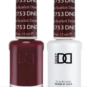 DND 753 Scarlett Dream Gel and Lacquer Duo nail care nail art