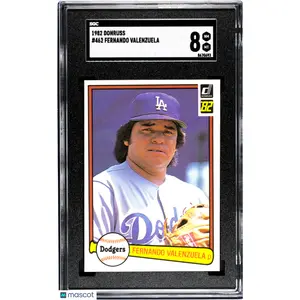 1982 Donruss Fernando Valenzuela #462 SGC 8