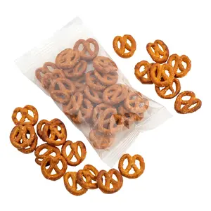 24 oz. Bulk 48 Pc. Clear Salted Pretzel Knot Twists Fun Packs