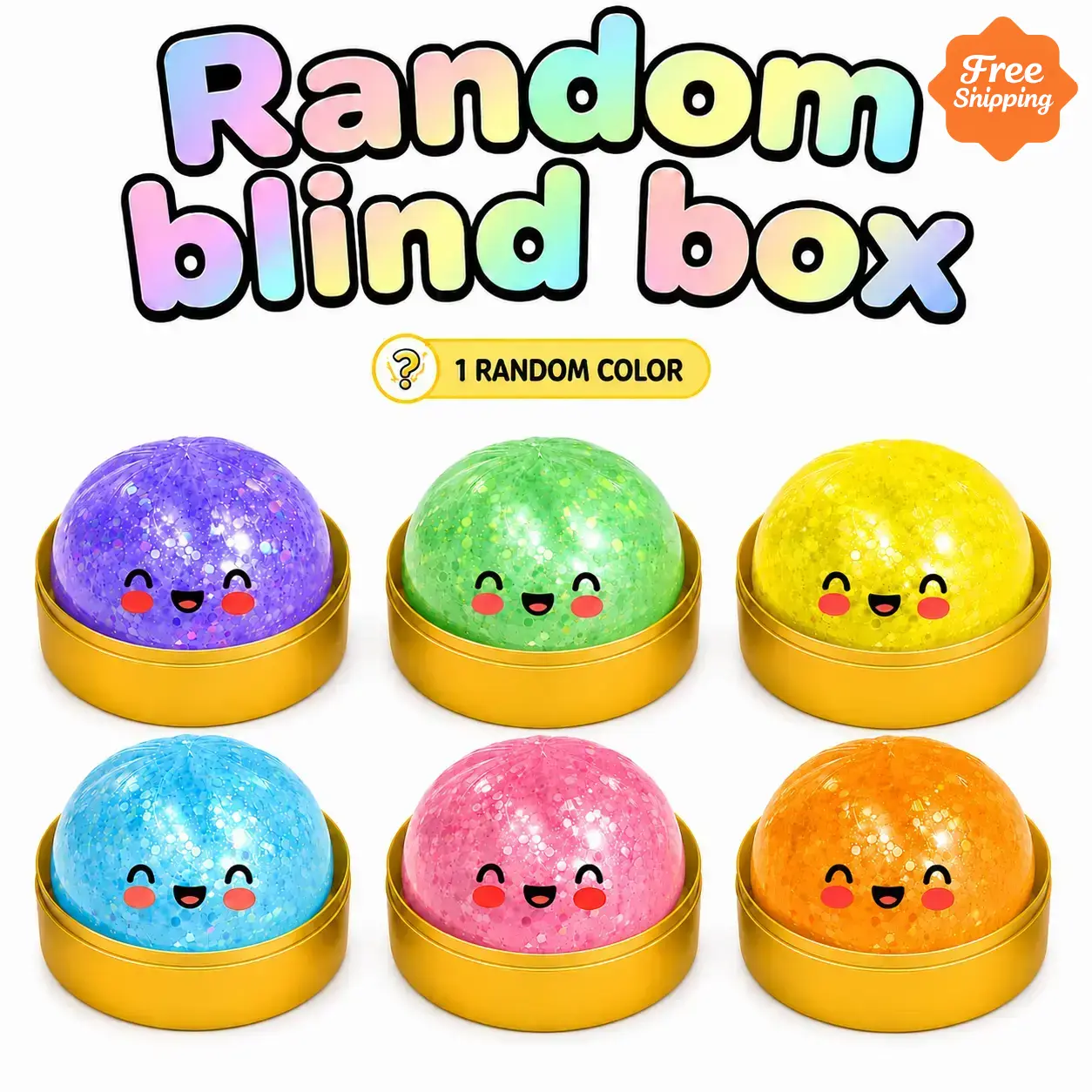 [Blind Box Game] 2026 New Shiny Dumpling Sculpting Toy, Random Design Per Pack, Includes Steamer, Soft Touch, Stress-Relieving Toy, Suitable for Adults to Relieve Stress and Anxiety, Children's Toy, Suitable for Home, Office, and Parties