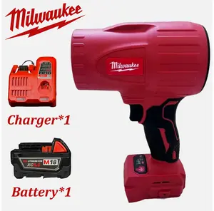 Milwaukee M18 Brushless Precision Blower 570MPH High-Speed Airflow for Car Detailing, Garage Cleaning & Tight Space Dust Removal Power Lithium