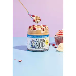 Red Velvet Ice Cream Peanut Butter Treat