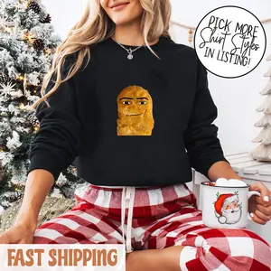 NUGGET OMEGA FOOD Shirt - Sweater - Hoodie Graphic Tee Unisex Heavy Cotton Tee