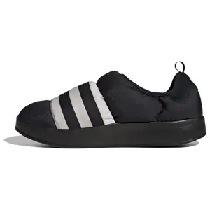 Adidas Originals Puffylette Low-Top Comfortable Unisex Casual Sneakers in Black