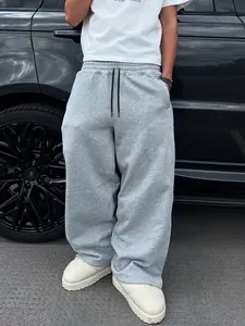 Deep Casual Joggers Pants, Loose Fit Street Style, Adjustable Drawstring Waistband, Comfortable Summer Wear for Daily Outing, Casual Sports Trousers