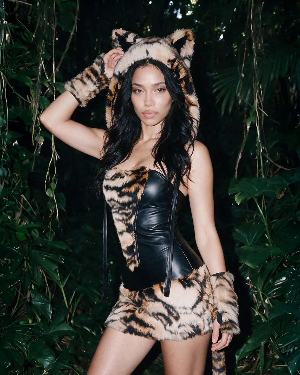 Ferocious Tiger Babe Costume