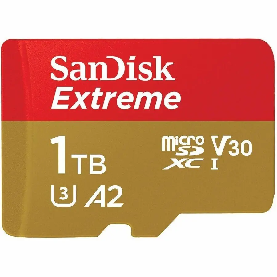 SanDisk Extreme 1TB Class 3/UHS-I U3 V30 microSDXC SDSQXAV1T00AN6MA