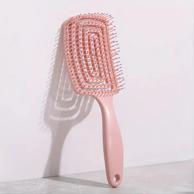 Hollow Hair Detangling Brush, 1 Piece Wet & Dry Hair Detailing Comb, Scalp Massage Comb, Curly Hair Detangling & Styling Tool for Men & Women, Gift Ideas, Girl Accessories