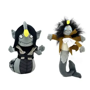 New Pressure Sebastian Solace Plush Sea Monster Stuffed Toy Doll