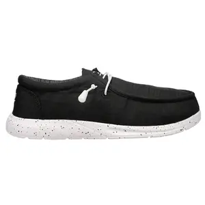 Reef Mens Cushion Coast Slip On Casual Shoes - Black Reef Mens Cushion Coast Slip On Casual Shoes - Black