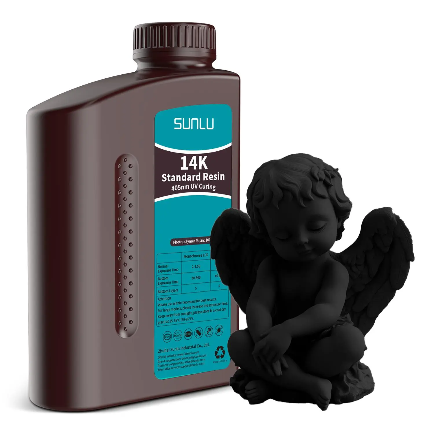 14K Standard | Black 1000G