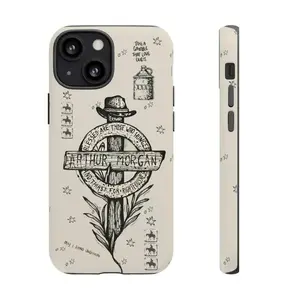 Arthur Morgan RDR Tough Phone Case for Iphone 11 to 17