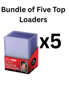 Ultra Pro - Top Loader 25 count - Bundle of five